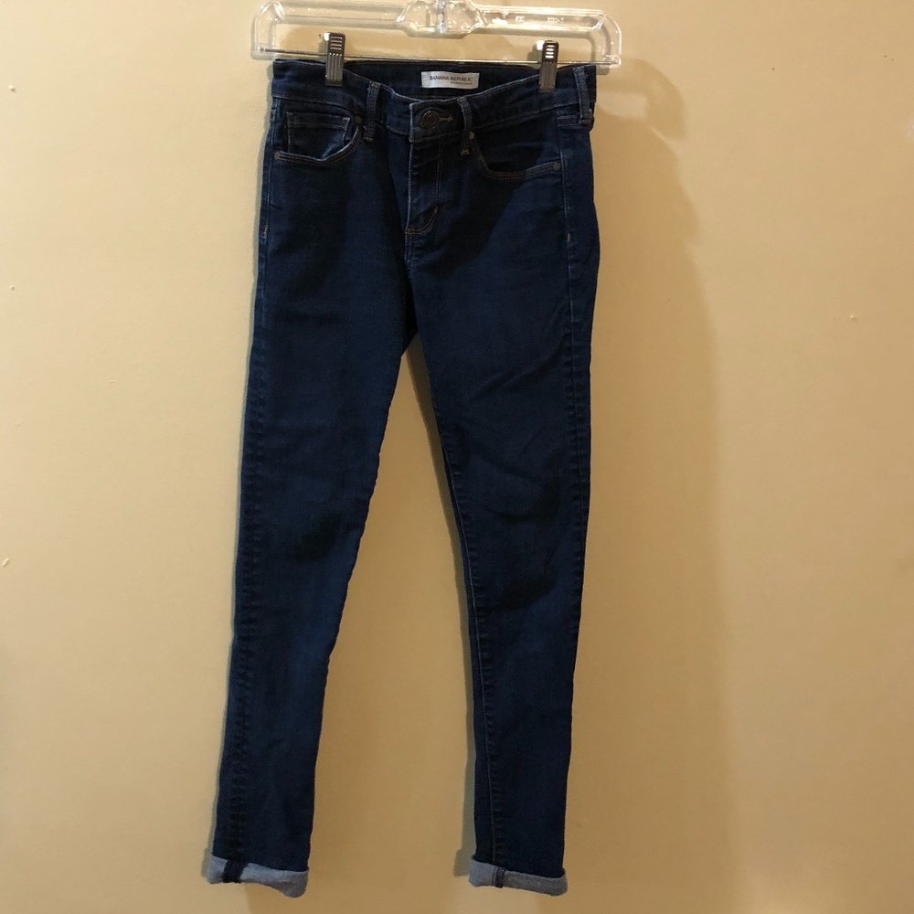 Banana Republic Skinny Jeans Blue Size 25